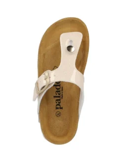 Zehentrenner in Beige