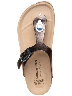 Zehentrenner in Braun