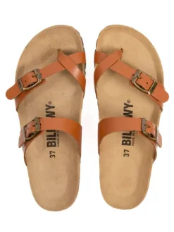 Zehentrenner in Braun