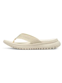 Zehentrenner in Creme