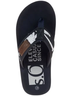 Zehentrenner in Dunkelblau