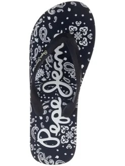 Zehentrenner in Dunkelblau