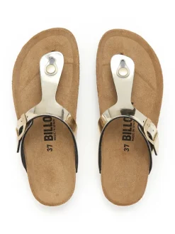 Zehentrenner in Gold