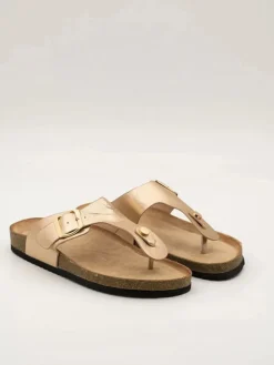 Zehentrenner in Gold