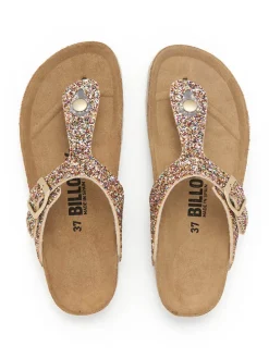 Zehentrenner in Gold