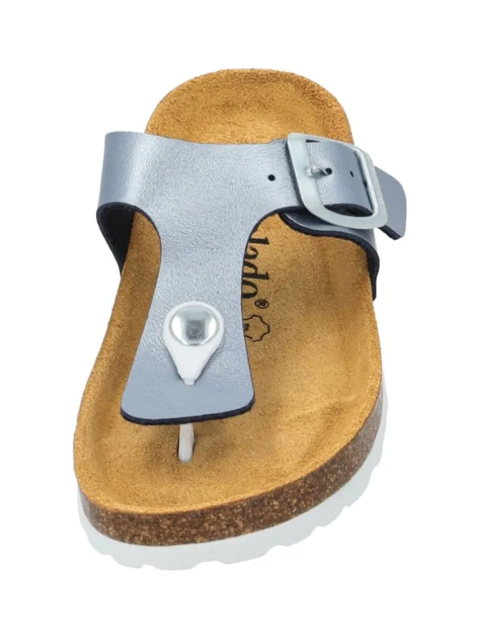 Zehentrenner in Hellblau