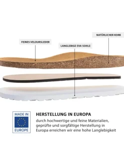 Zehentrenner in hellblau lack