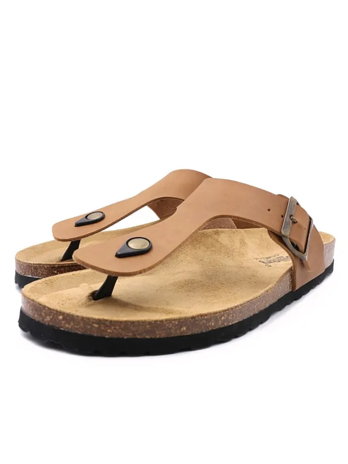 Zehentrenner in Hellbraun