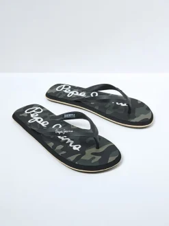 Zehentrenner in Khaki