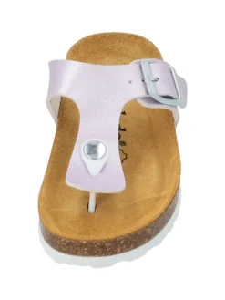 Zehentrenner in rosa metallic