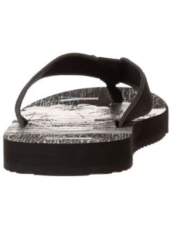 Zehentrenner in Schwarz