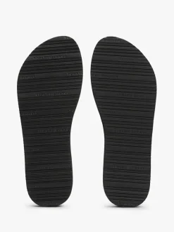 Zehentrenner in Schwarz