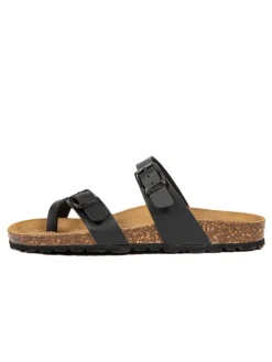 Zehentrenner in Schwarz