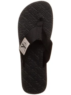 Zehentrenner in Schwarz