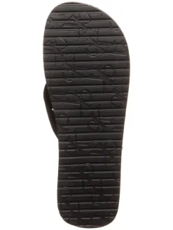 Zehentrenner in Schwarz