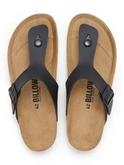 Zehentrenner in Schwarz