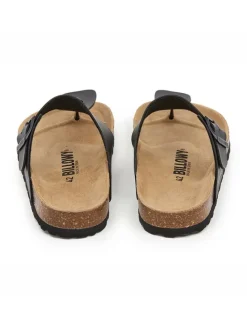 Zehentrenner in Schwarz