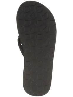 Zehentrenner in Schwarz