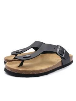 Zehentrenner in Schwarz