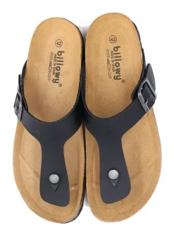 Zehentrenner in Schwarz