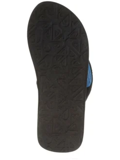 Zehentrenner in Schwarz/ Bunt