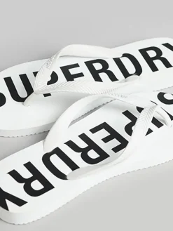 Zehentrenner in Weiß