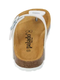 Zehentrenner in Weiß