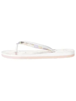 Zehentrenner in Weiß/ Bunt