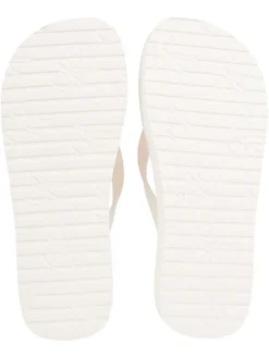 Zehentrenner in Weiß/ Rosa