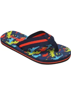 Zehentrenner "K-BK Bay" in Dunkelblau/Rot