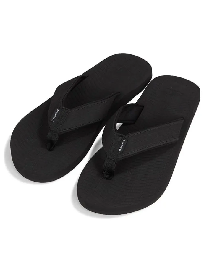 Zehentrenner "Koosh" in Schwarz