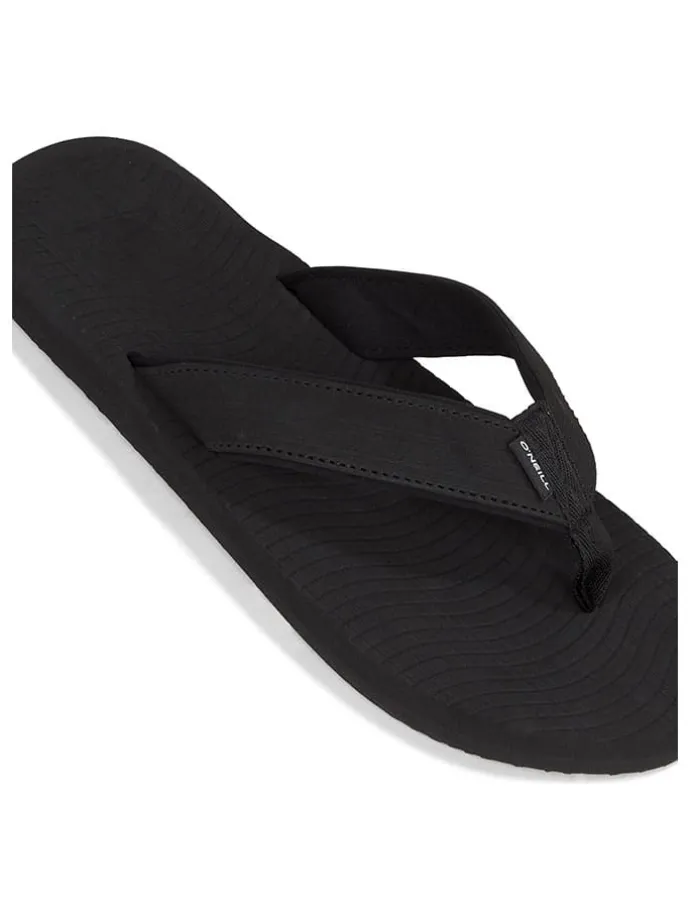 Zehentrenner "Koosh" in Schwarz