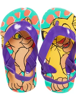 Zehentrenner mit Riemchen König der Löwen in Lila