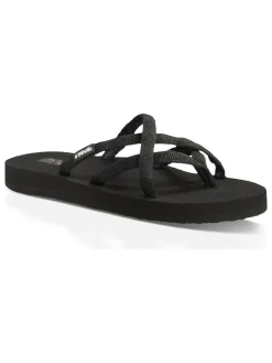 Zehentrenner "Olowahu" in Schwarz