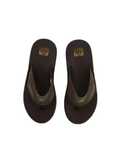 Zehentrenner Sandale Fanning in Brown/Gum