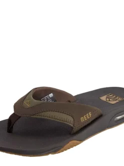 Zehentrenner Sandale Fanning in Brown/Gum